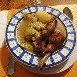 garbure servie avec nos confits garbure